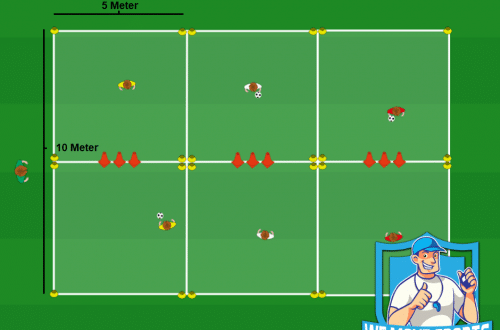 Voetbal oefeningen