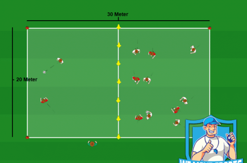 Voetbal oefeningen