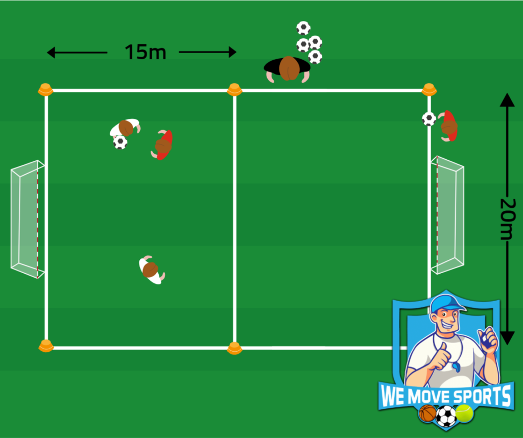 Voetbal oefeningen