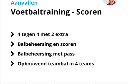 Voetbaltrainingen