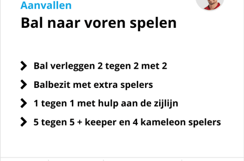 Voetbaltrainingen