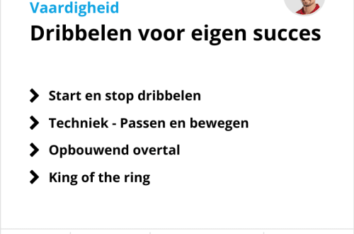 Voetbaltrainingen